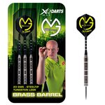 Xqmax fléchettes mvg 23 g laiton noir et vert