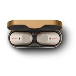 Sony wf-1000xm3 - ecouteurs bluetooth a réduction de bruit true wireless - autonomie 6h - commandes tactiles - argent