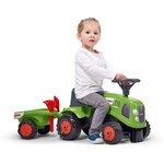 Porteur tracteur enfant avec remorque pelle et rateau claas