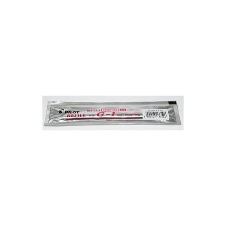 PILOT Recharge pour stylo à encre gel BLS-G1, rouge