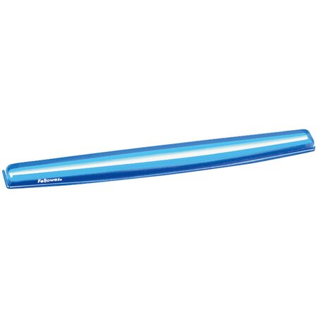 Gel crystal  repose-poignet pour clavier  bleu
