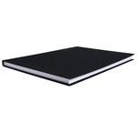 Registre 35x22,5cm 5x5 folioté 200 pages Noir EXACOMPTA