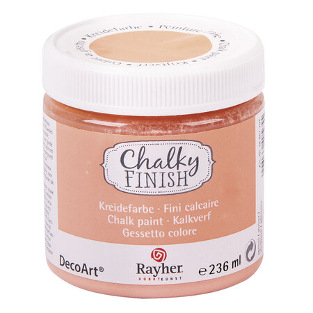 Peinture craie Chalky Pour Matériau poreux 236 ml Abricot