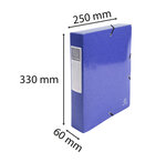 Boite De Classement Dos 60mm Iderama - A4 - Couleurs Assorties - X 8 - Exacompta