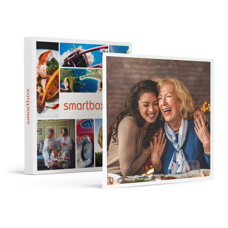 SMARTBOX - Coffret Cadeau Dîner gourmand avec vin pour une maman passionnée de gastronomie -  Gastronomie
