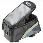 Tectake Étui a vélo pour Smartphone pour cadre de vélo, Imperméable - 20,5 x 10 x 10,5 cm