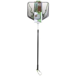 Velda filet d'étang carré 46 cm avec manche télescopique