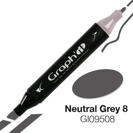 Marqueur à l'alcool Graph'it 9508 Neutral Grey 8