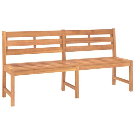vidaXL Banc de jardin 180 cm Bois de teck solide