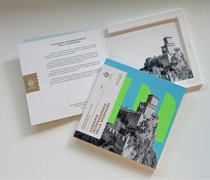 Coffret série euro bu saint-marin 2022 (journée internationale de la montagne)