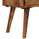 vidaXL Meuble TV 140 x 30 x 40 cm Bois solide