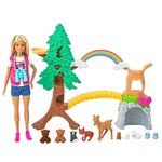 Barbie métiers coffret exploratrice de la nature