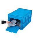 (BAC GERBABLE PLIANT SS COUV.) Bac sans couvercle 171L