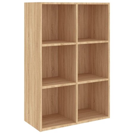 vidaXL Bibliothèque/Buffet Chêne sonoma 66x30x97 8 cm Aggloméré