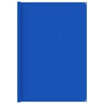 vidaXL Tapis de tente 250x300 cm Bleu