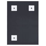 vidaXL Miroir Blanc 70x50 cm
