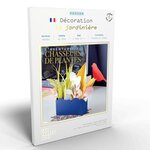 Coffret création en papier - 1 jardinière avec oiseau