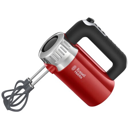 Russell hobbs mélangeur à main retro rouge 500 w