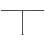 vidaXL Auvent automatique sur pied 450x300 cm Orange/marron