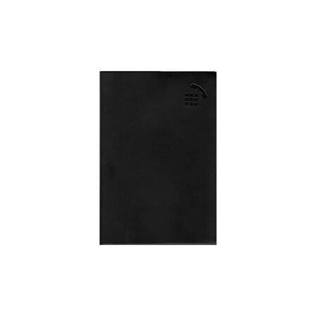 Répertoire / carnet d'adresses 9 x 13 cm - noir