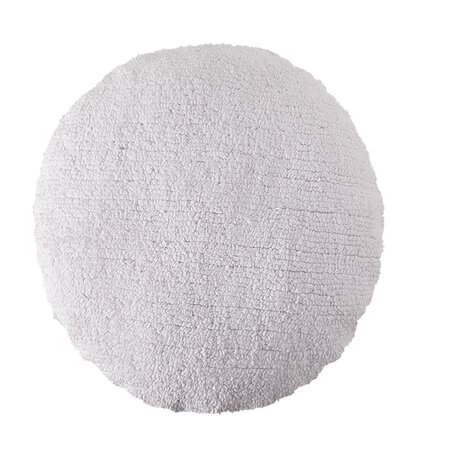 Coussin à pois blancs 40 x 55 cm