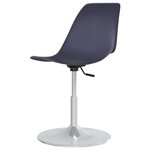 vidaXL Chaises à manger pivotantes lot de 4 Lilas PP