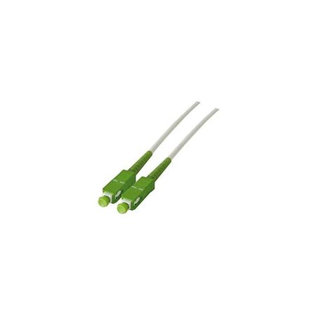 Jarretière optique simplex monomode OS2 9/125 SC-APC/SC-APC blanc - 7,5 m GÉNÉRIQUE