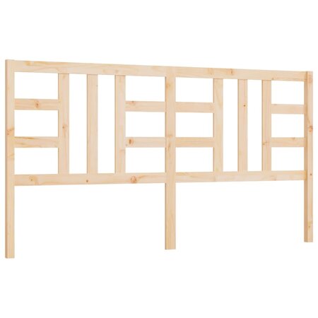 vidaXL Tête de lit 186x4x100 cm Bois massif de pin