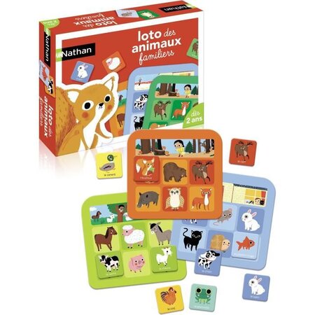 Nathan loto des animaux familiers
