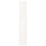 vidaXL Bibliothèque/Cloison Blanc 60x30x167 5 cm Bois massif de pin