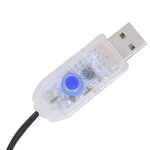 vidaXL Guirlande lumineuse d'arbre de Noël 180 LED colorées 180 cm