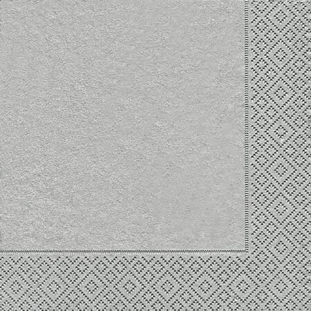 Serviette Silver 20 pièces