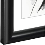 Cadre photo en plastique 'sofia'  noir  30 x 40 cm hama