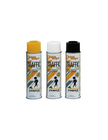 (lot   6 aerosols) peinture aérosol blanc
