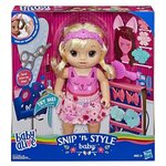 Baby alive - coiffure magique - poupée cheveux blonds