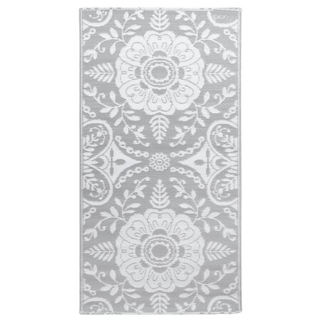 vidaXL Tapis d'extérieur Gris clair 160x230 cm PP