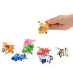 Coffret Figurines Super Wings Collector de 8 Transform'a'bot + 7 figurines WORLD AIRPORT CREW Saison 1