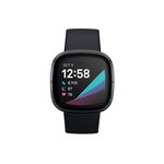 FITBIT - Montre connectée Sense - Carbon/Graphite