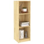vidaXL Bibliothèque/Séparateur de pièce 36x33x110 cm Pin massif