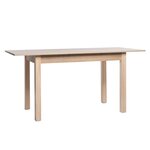 Finori Table à manger extensible Coburg 120 chêne sonoma