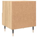 vidaXL Table de chevet chêne sonoma 40x35x47 5 cm bois d’ingénierie