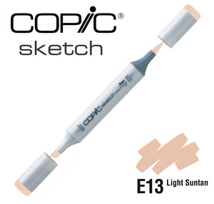 Marqueur à l'alcool Copic Sketch E13 Light Suntan