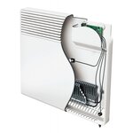 Convecteur électrique avec résistance blindée Blanc F617 Atlantic  561717