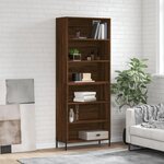vidaXL Buffet chêne marron 69 5x32 5x180 cm bois d'ingénierie