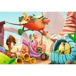 Puzzles 2x24 p - rocky  bill  mazu et tiny / gigantosaurus
