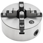vidaXL Mandrin de tour auto-centrant à 4 mâchoires 160 mm Acier