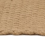 vidaXL Tapis rectangulaire Naturel 120x180 cm Jute
