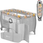 Lit Bébé  Stefi Plus Rose Yellow