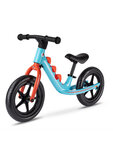 Draisienne  Balance Dino 3D Bleu Ciel et Orange - Cadre magnesium et Roues EVA