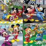 EDUCA PUZZLES PROGRESSIFS MICKEY TOP DÉPART (12-16-20-25 pcs)